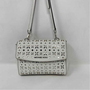 Pre-Owned Michael Kors White Multi Canvas Handbag