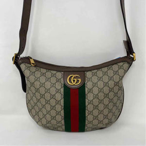 Pre-Owned Gucci Monogram Canvas Designer Handbag