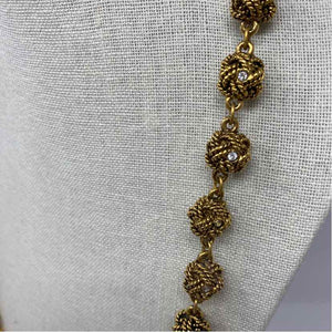 Pre-Owned Chanel Gold Metal Designer Jewelry