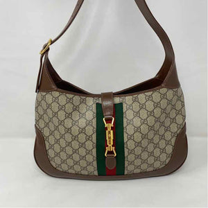 Pre-Owned Gucci Monogram Canvas Designer Handbag