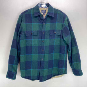 Pre-Owned Size S J Crew green check Jacket