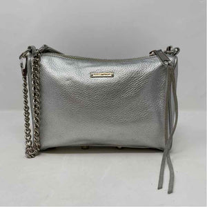 Pre-Owned Rebecca Minkoff Silver Leather Handbag