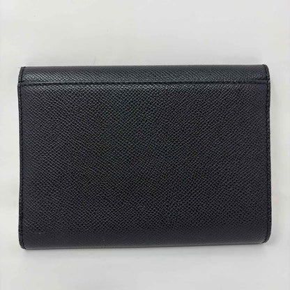 Pre-Owned Chanel Black Leather Designer Wallet