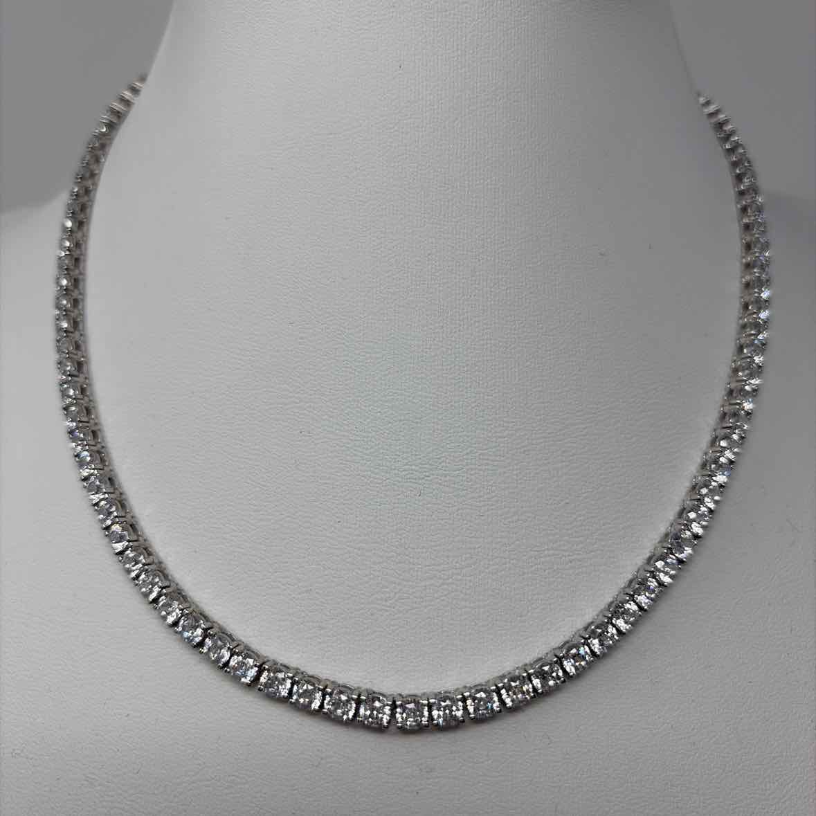 Pre-Owned Diamonique Silver Sterling Necklace