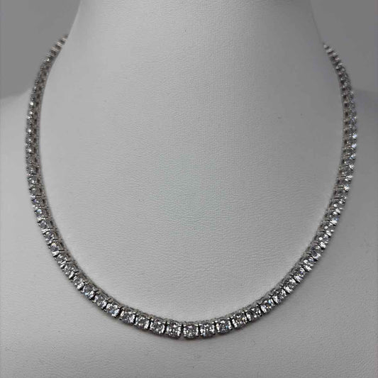 Pre-Owned Diamonique Silver Sterling Necklace
