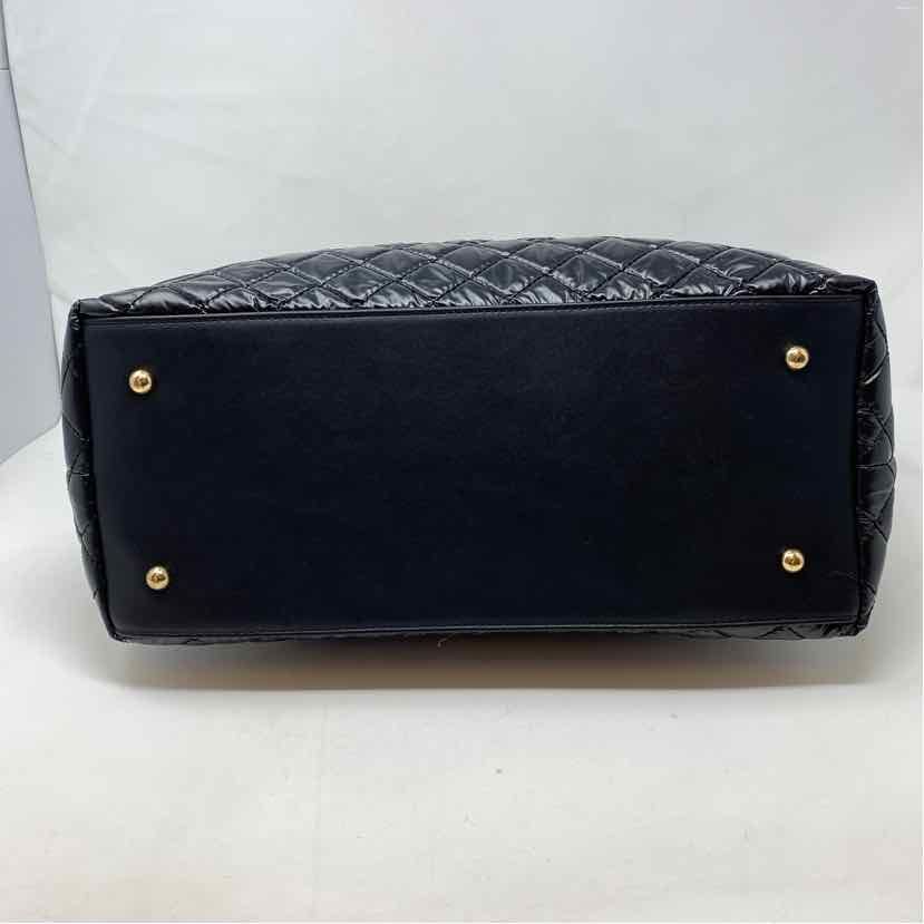 Boutique Black Nylon Handbag