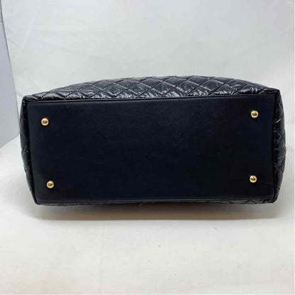 Boutique Black Nylon Handbag