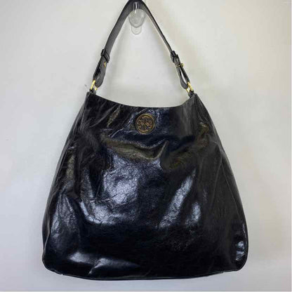 Pre-Owned Tory Burch Black Leather Handbag