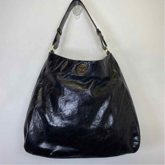Pre-Owned Tory Burch Black Leather Handbag