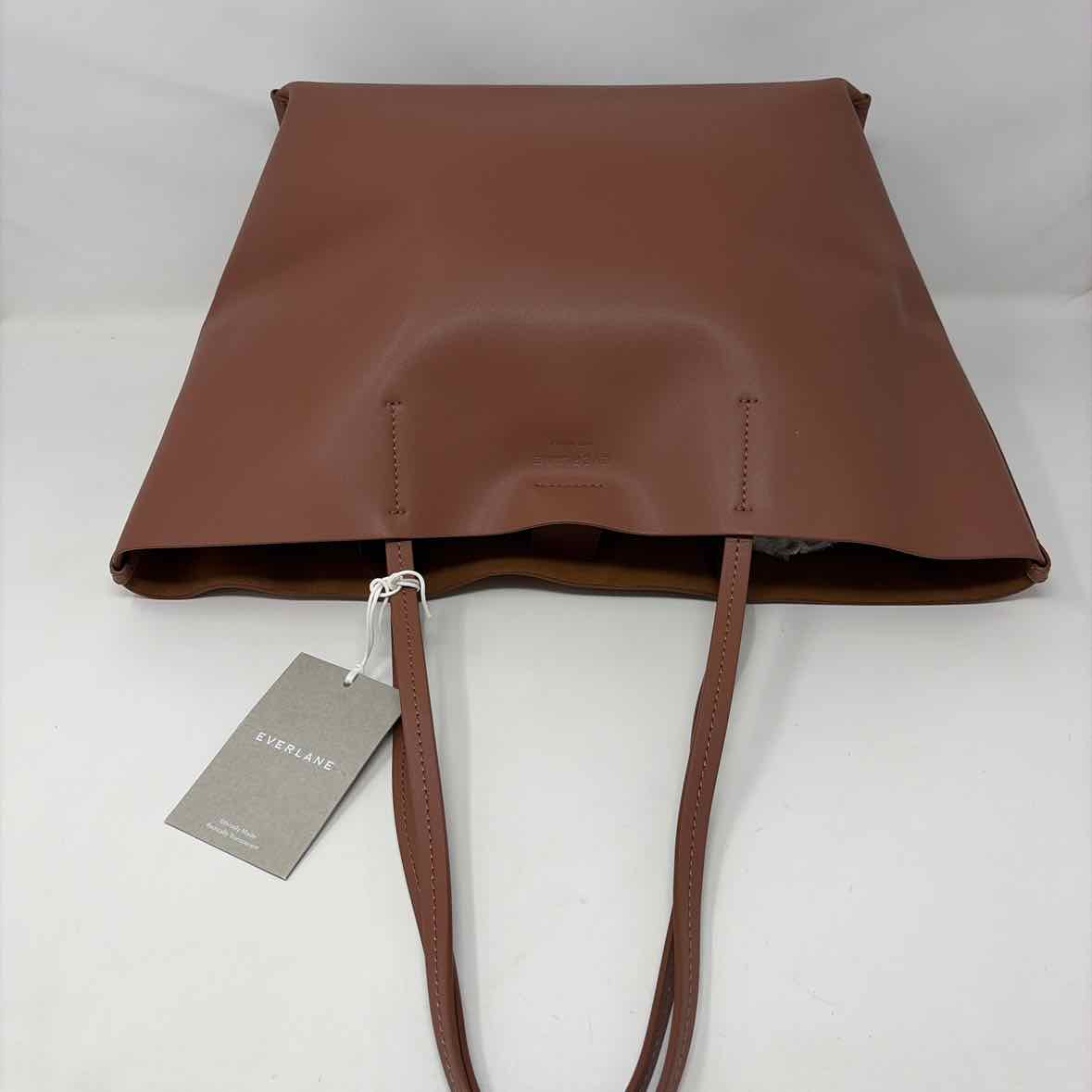Pre-Owned Everlane Cognac Leather Handbag