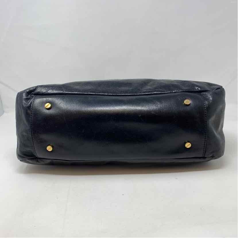 Pre-Owned Tory Burch Black Leather Handbag