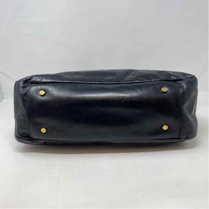 Pre-Owned Tory Burch Black Leather Handbag