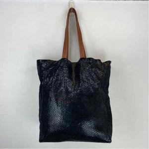 Pre-Owned Sorial Black Leather Handbag