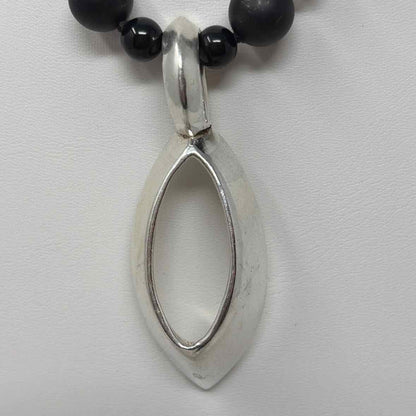 Pre-Owned Simon Sebbag Designs Black Stones Necklace