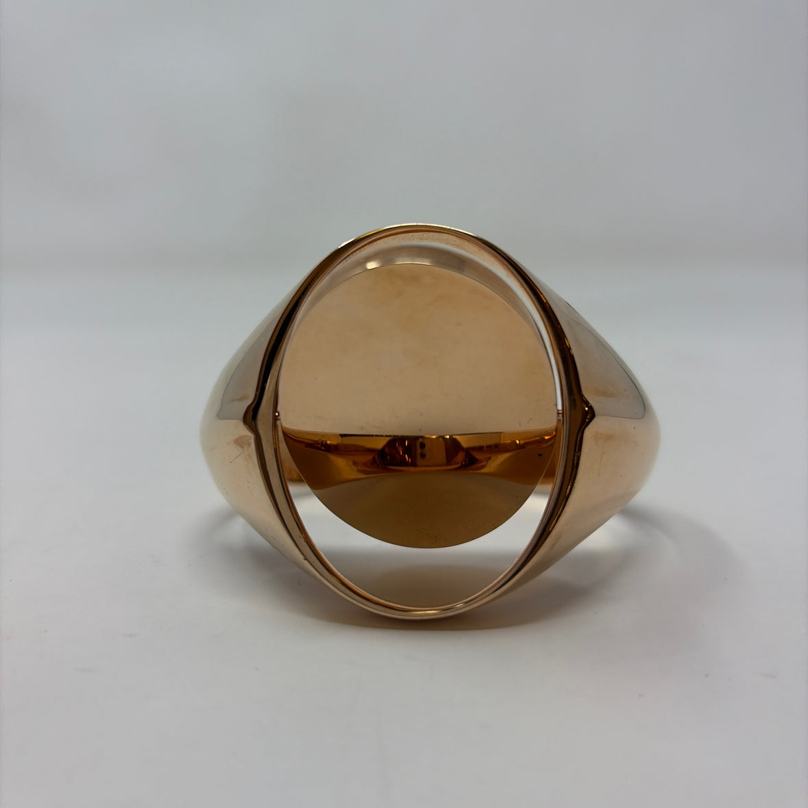 Pre-Owned Maison Margiela Gold Metal Designer Jewelry