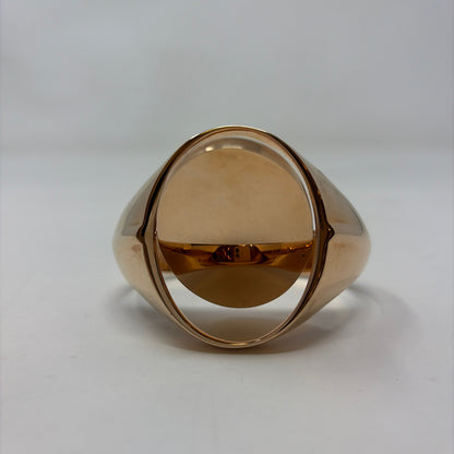 Pre-Owned Maison Margiela Gold Metal Designer Jewelry