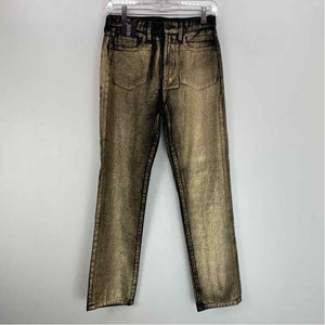 Pre-Owned Size 27/S Blanknyc Black W/ Gold Jeans