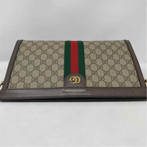 Pre-Owned Gucci Monogram Canvas Designer Handbag