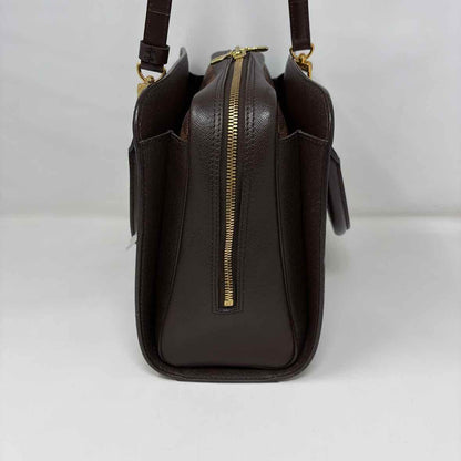 Pre-Owned Louis Vuitton Brown Leather Designer Handbag