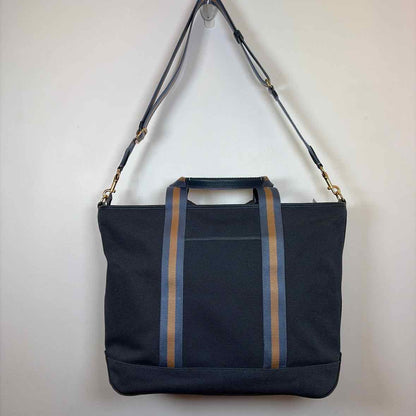 Pre-Owned Coach Teal Fabric Handbag