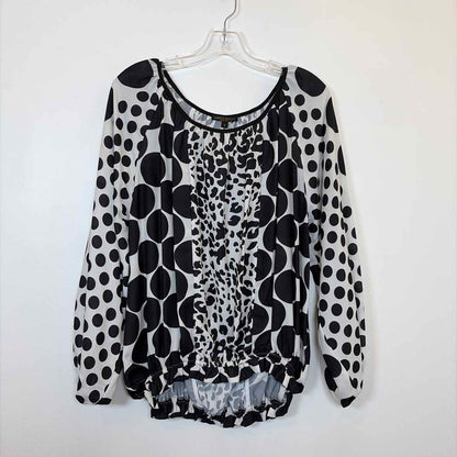 Pre-Owned Size S Alberto Makali Black/White Top