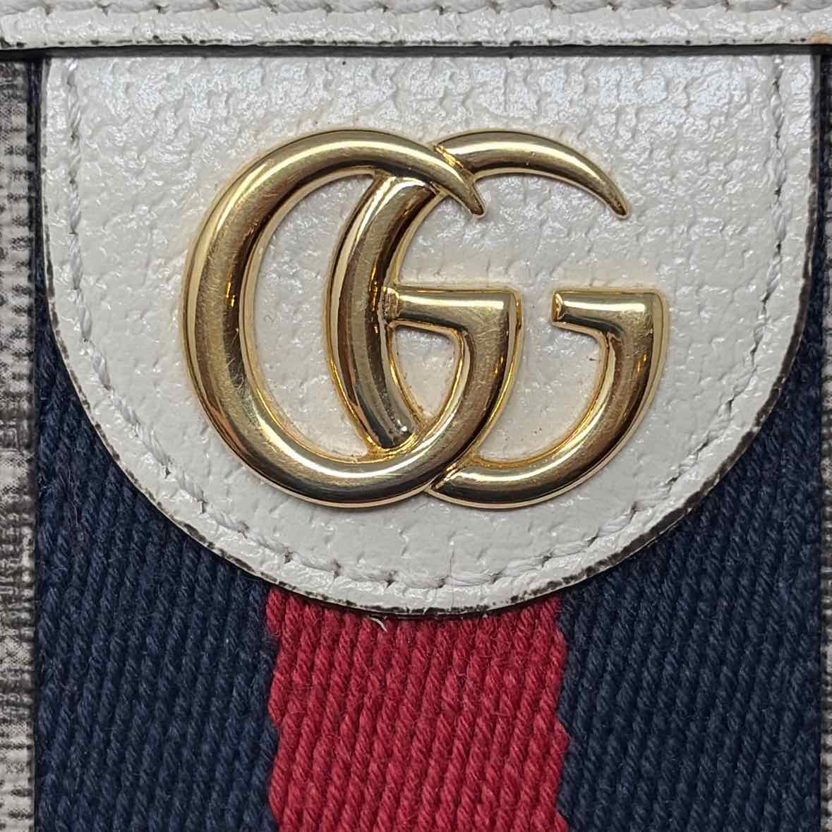 Pre-Owned Gucci Monogram Canvas Designer Wallet