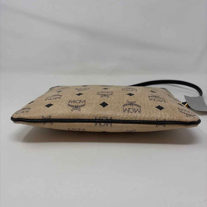 Pre-Owned MCM Beige Leather Designer Handbag