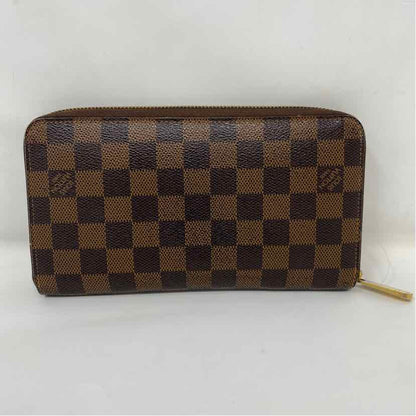 Pre-Owned Louis Vuitton Damier Eben Canvas Designer Wallet