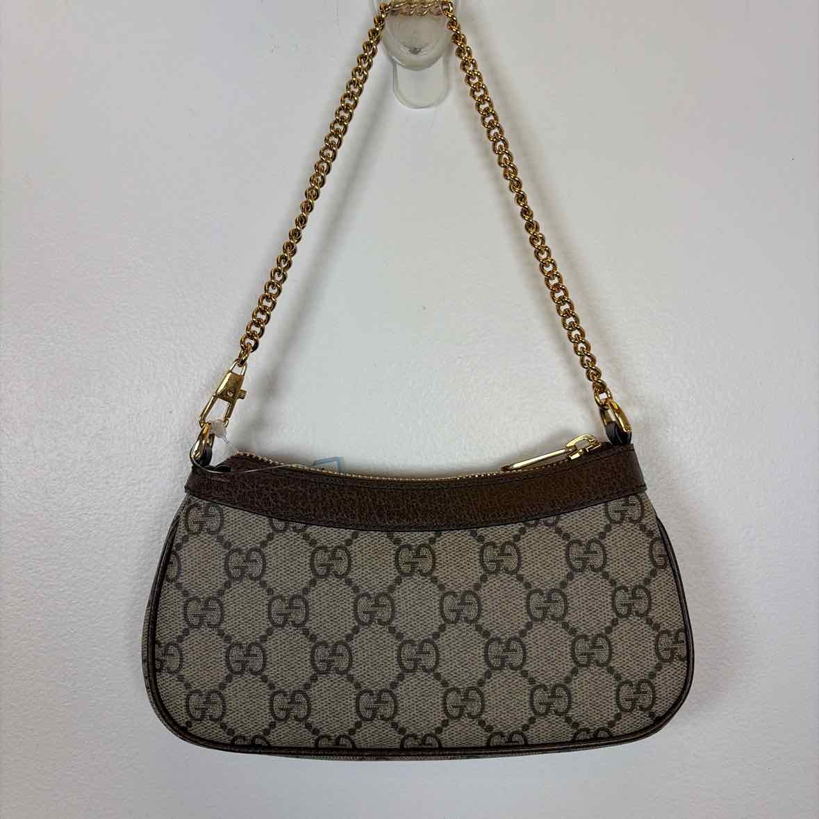 Pre-Owned Gucci Monogram Canvas Designer Handbag