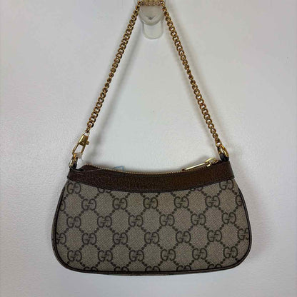 Pre-Owned Gucci Monogram Canvas Designer Handbag