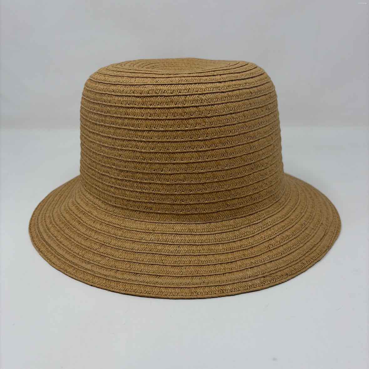 Pre-Owned Boutique Tan Straw Hat