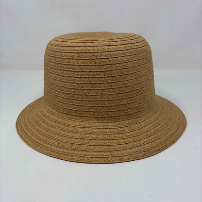 Pre-Owned Boutique Tan Straw Hat