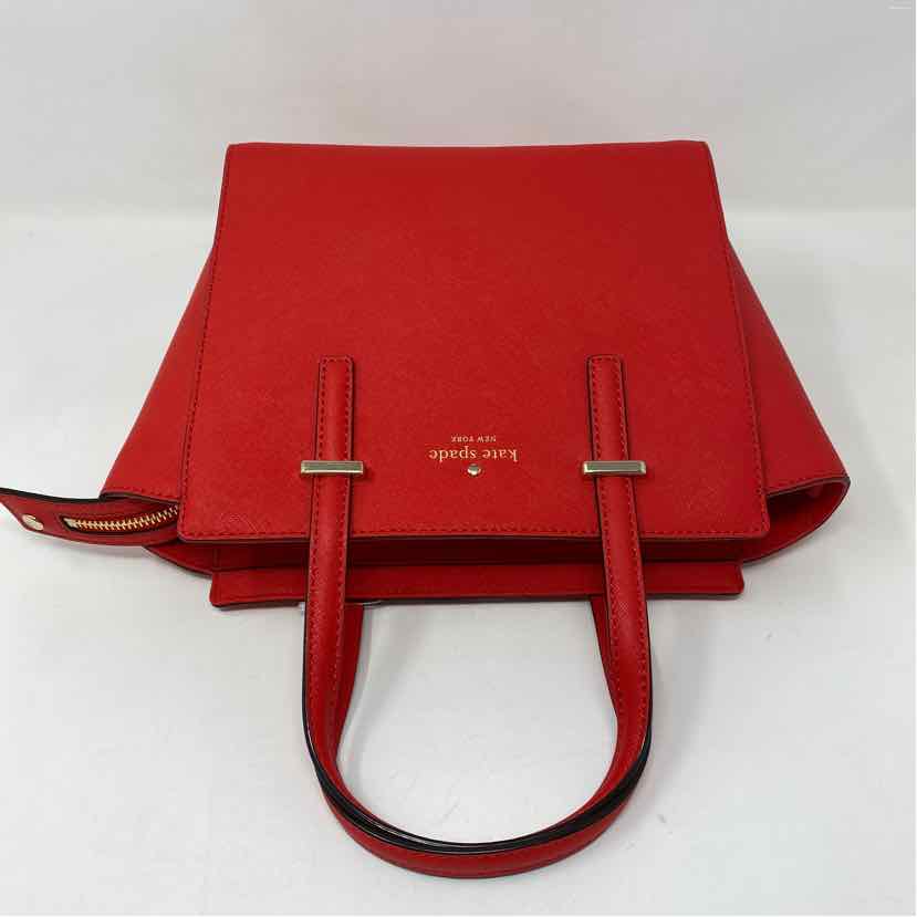 Pre-Owned Kate Spade Red Leather Handbag