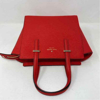 Pre-Owned Kate Spade Red Leather Handbag