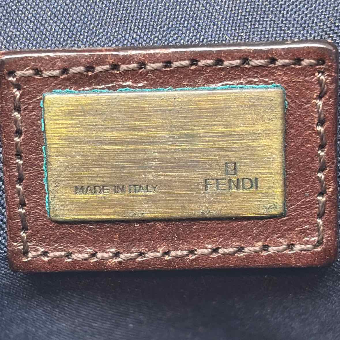 Pre-Owned Fendi Denim Denim Designer Handbag
