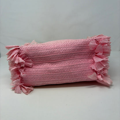 Pre-Owned Shiralea Pink Woven Handbag