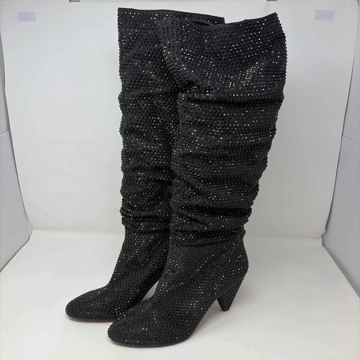 Pre-Owned Shoe Size 11 INC Black Boots