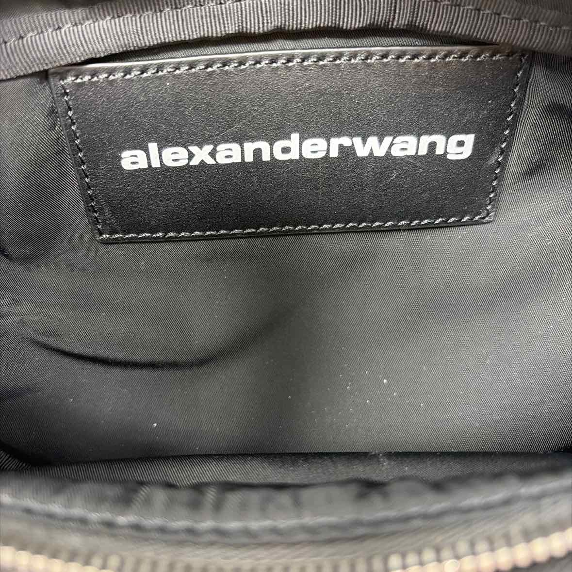 Pre-Owned Alexander Wang Black Leather Handbag