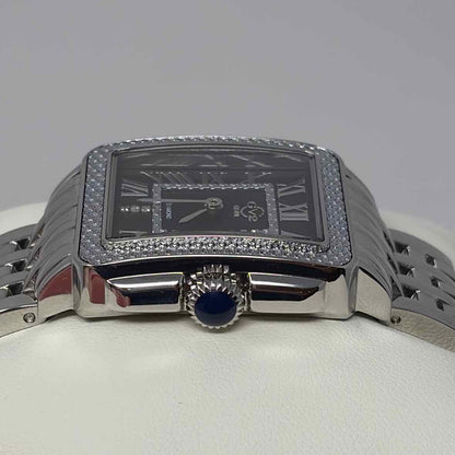Pre-Owned Gevril Silver Chains Watch