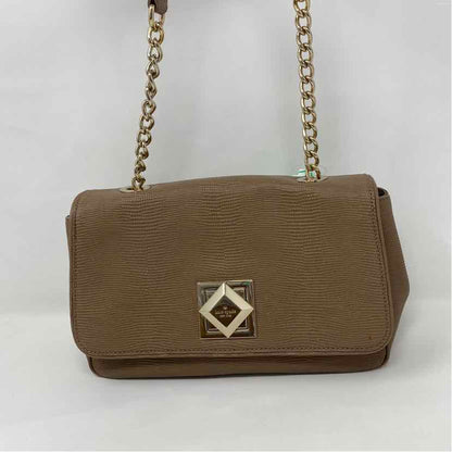 Pre-Owned Kate Spade Taupe Leather Handbag