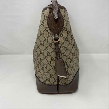 Pre-Owned Gucci Monogram Canvas Designer Handbag
