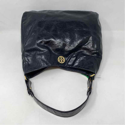 Pre-Owned Tory Burch Black Leather Handbag