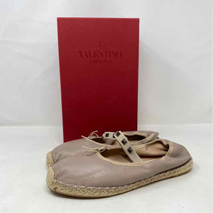 Pre-Owned Valentino Tan Shoe Size 10 Designer Shoes