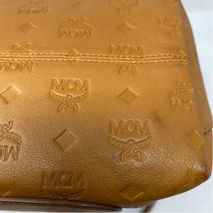 Pre-Owned MCM Cognac Leather Designer Handbag