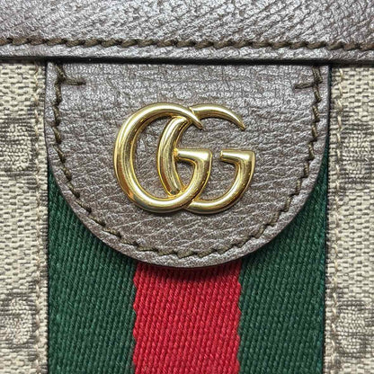 Pre-Owned Gucci Monogram Canvas Designer Handbag