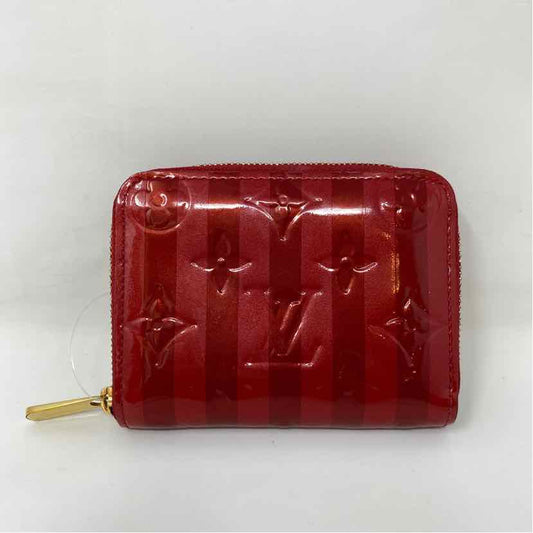 Pre-Owned Louis Vuitton Red Patent Designer Wallet