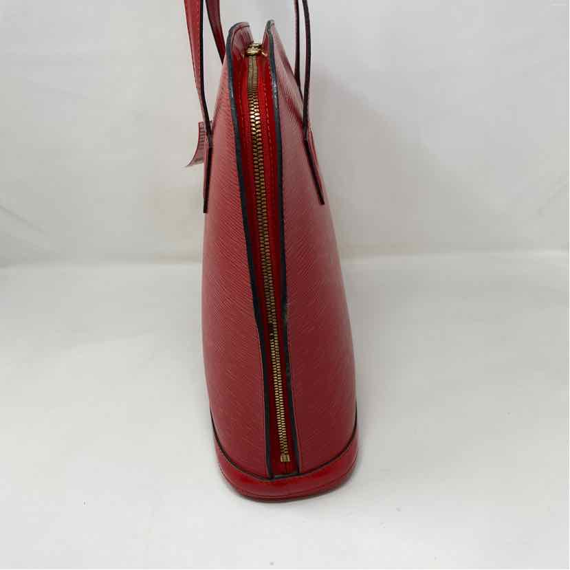 Pre-Owned Louis Vuitton Red Leather Designer Handbag