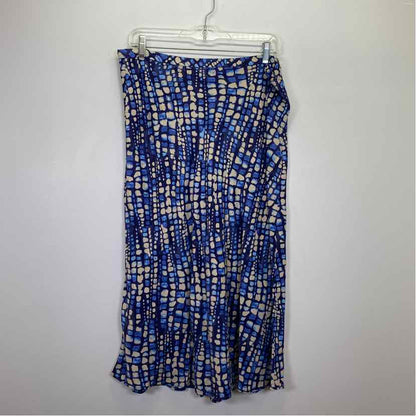 Pre-Owned Size 14/L J.Mclaughlin Blue Skirt