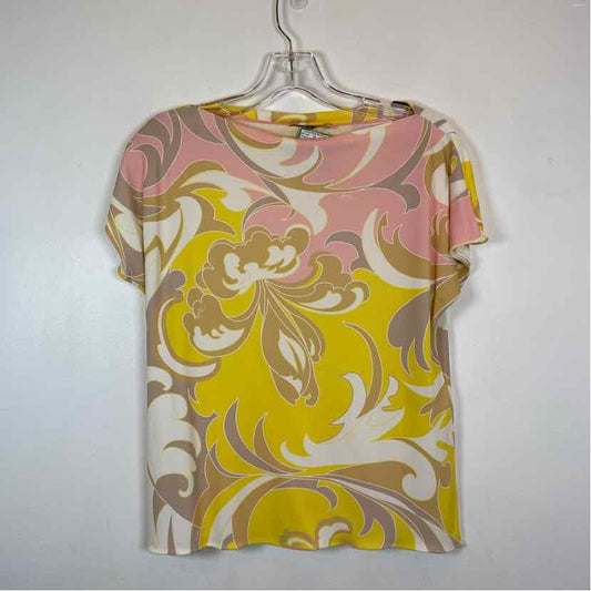 Pre-Owned Emilio Pucci Yellow Women Size 4/S Designer Clothes