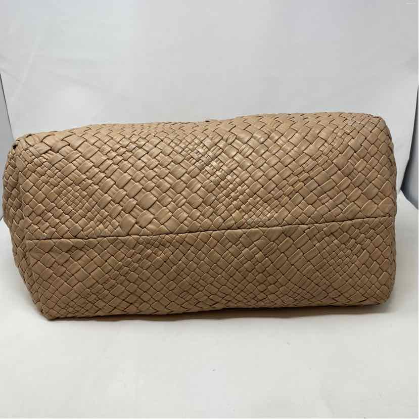 Pre-Owned Falor Tan Leather Handbag